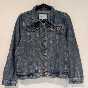 Denim Distressed Women's Jacket